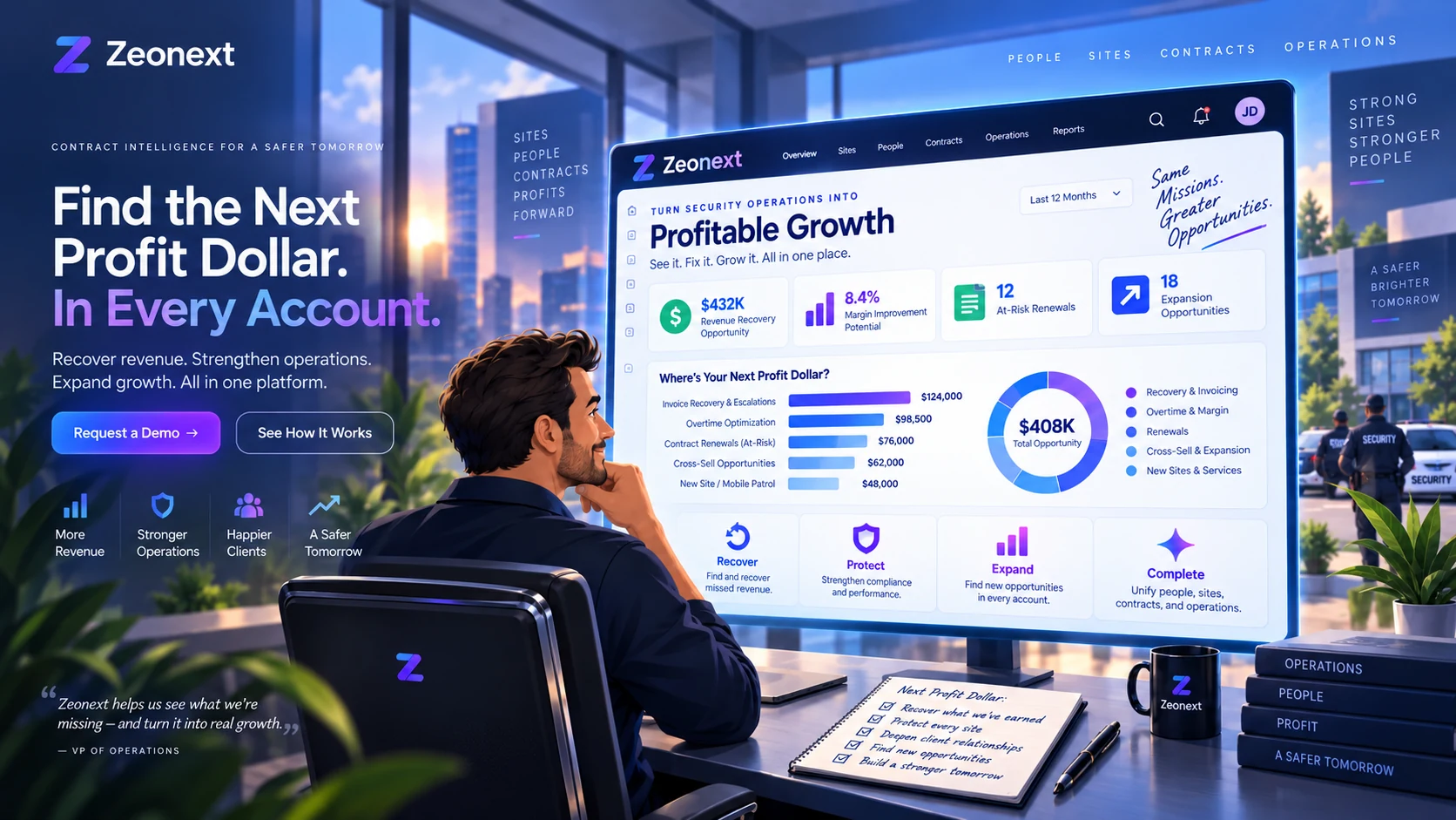 Zeonext home illustration
