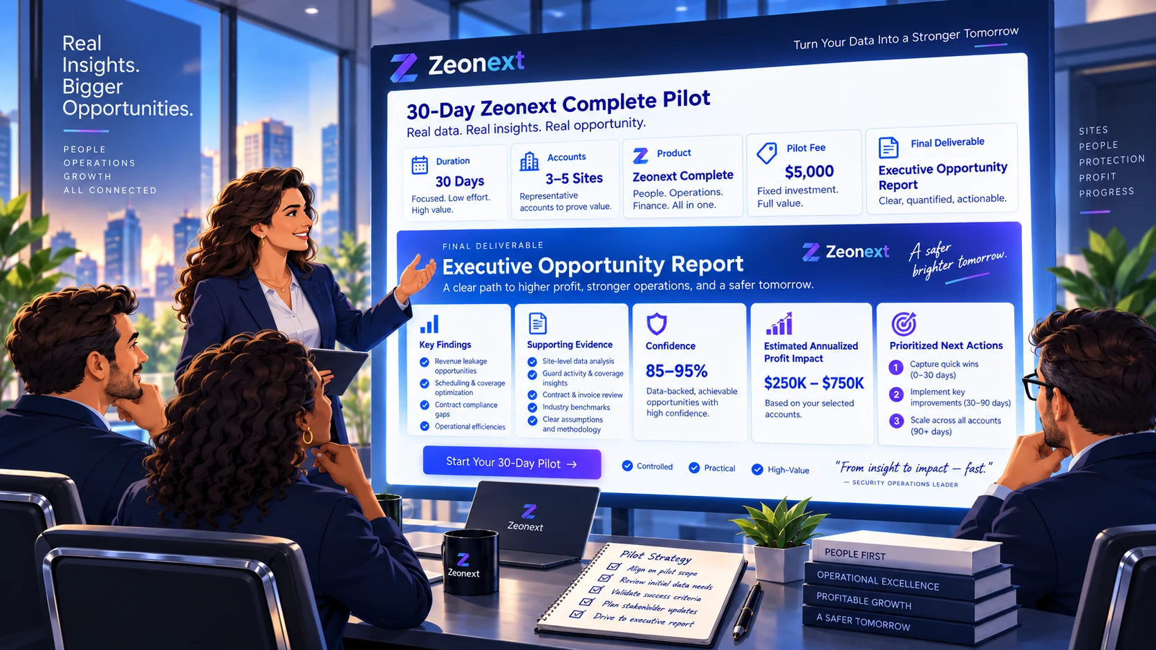 Zeonext proof pilot illustration