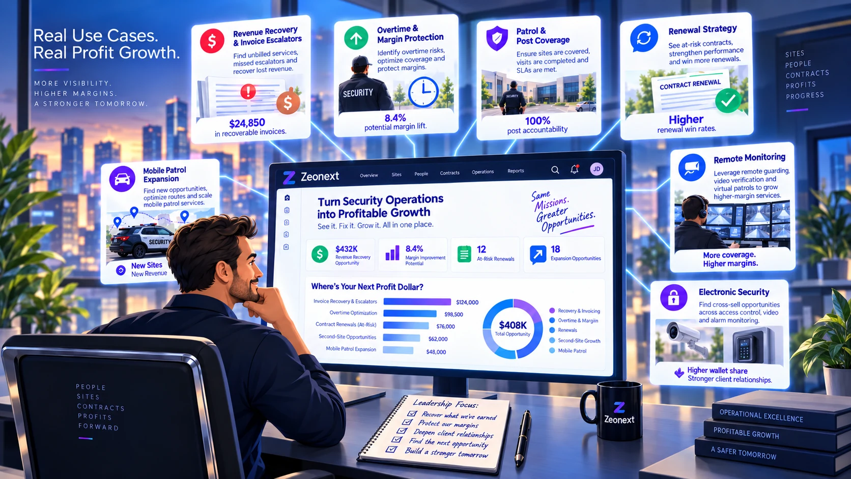 Zeonext use cases illustration